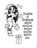 Melanated Cocoa Cuties Christmas Coloring Book