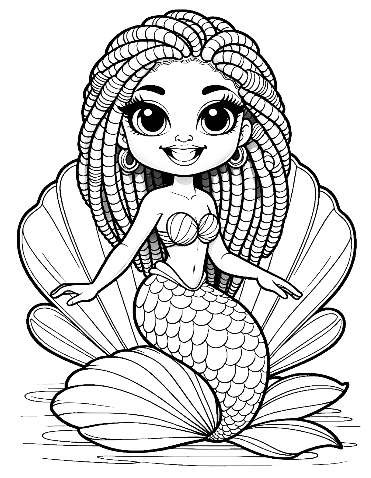 Cute Coral Cuties A Melanated Cocoa Cuties Coloring Book For Black Girls