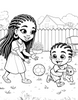 My Buddy And Me A Melanated Cocoa Cuties Coloring Book For Black Mothers And Their Sons